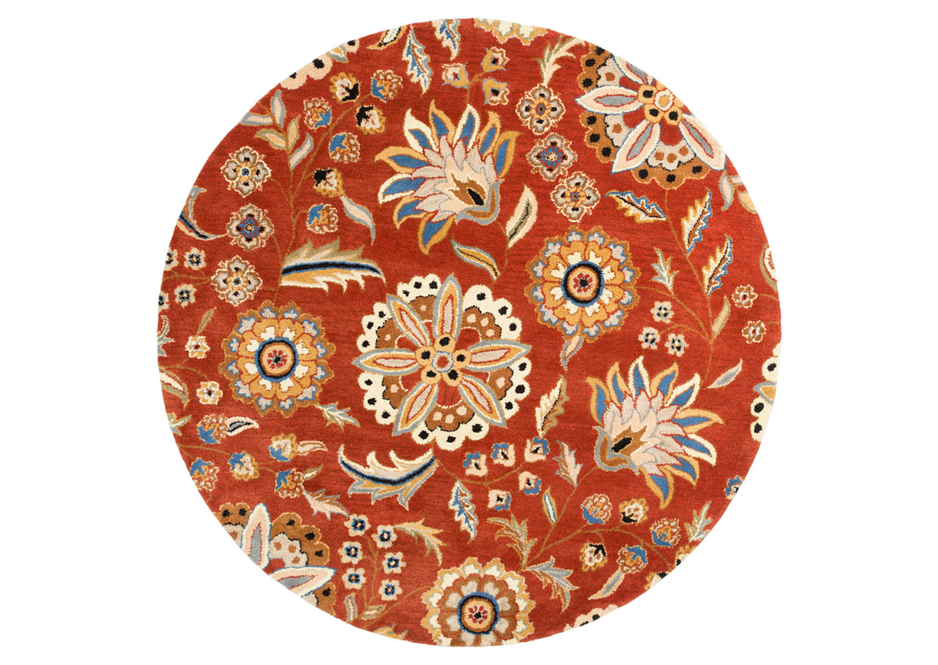 Athena Orange Area Rug,Surya