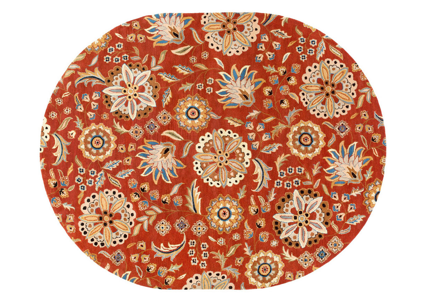 Athena Orange Area Rug,Surya