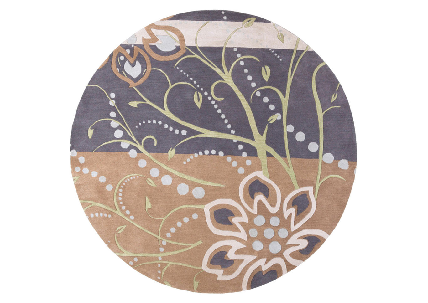 Athena Purple Area Rug,Surya