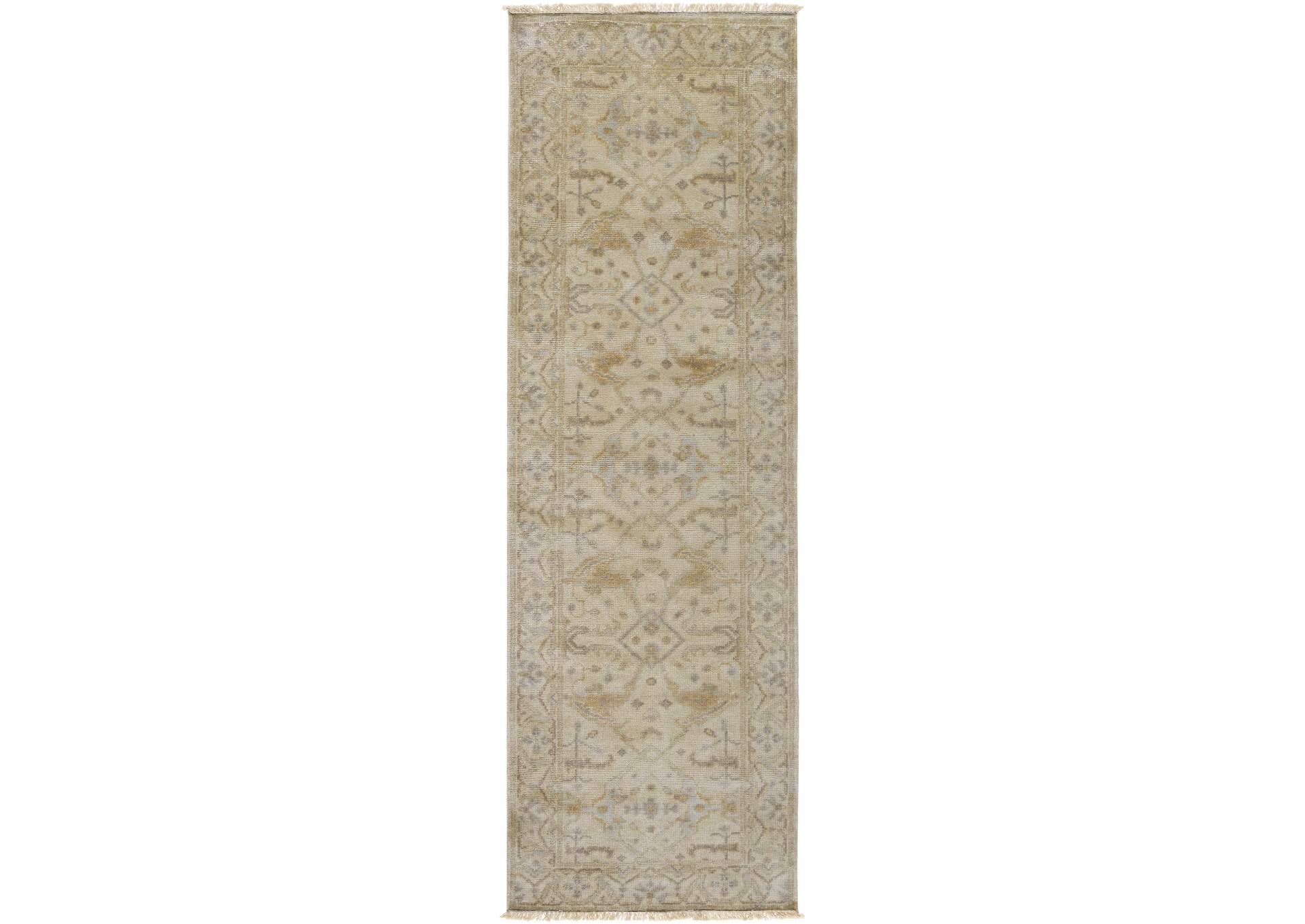 Antique Green Runner,Surya