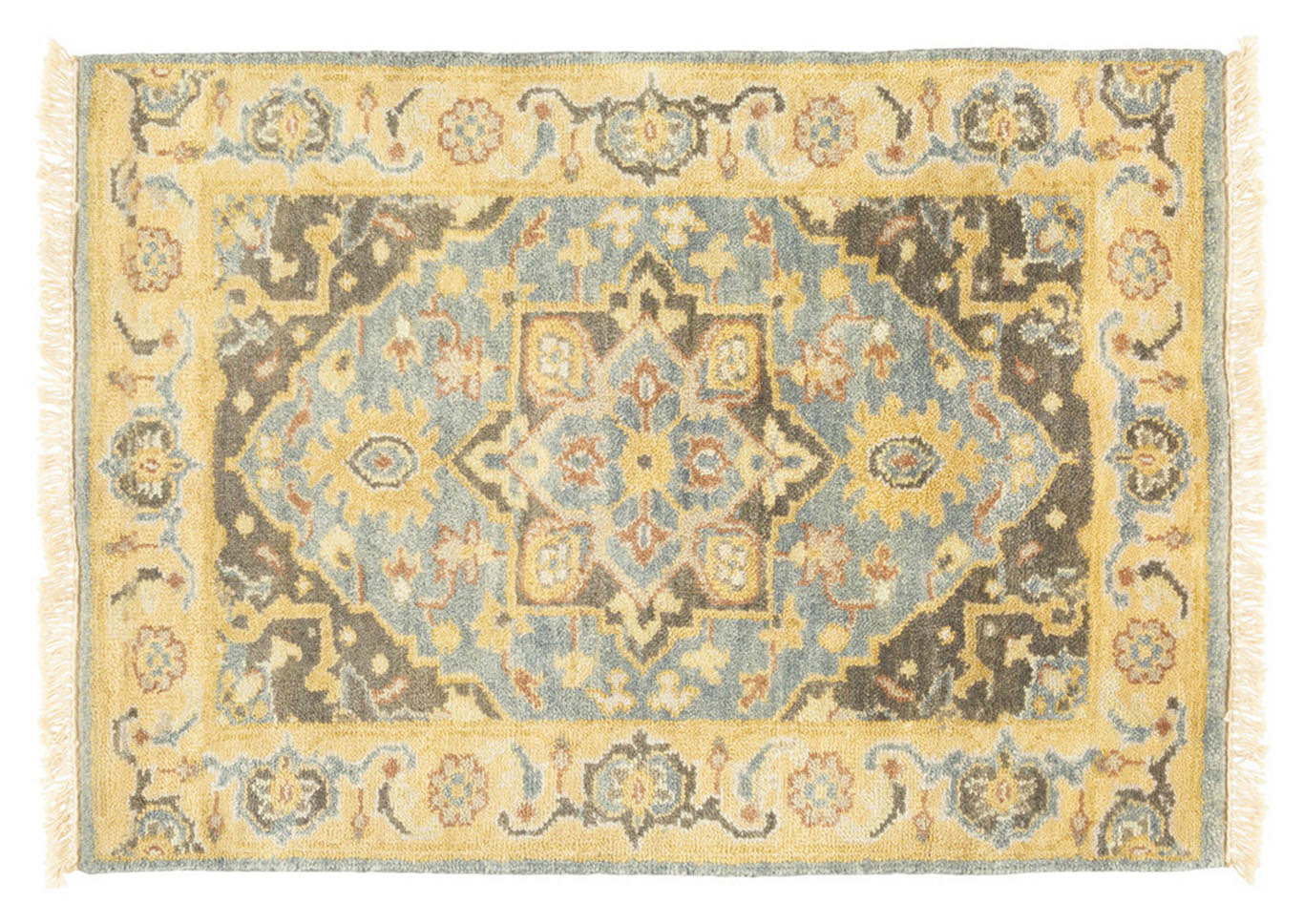 Antique Blue Area Rug,Surya