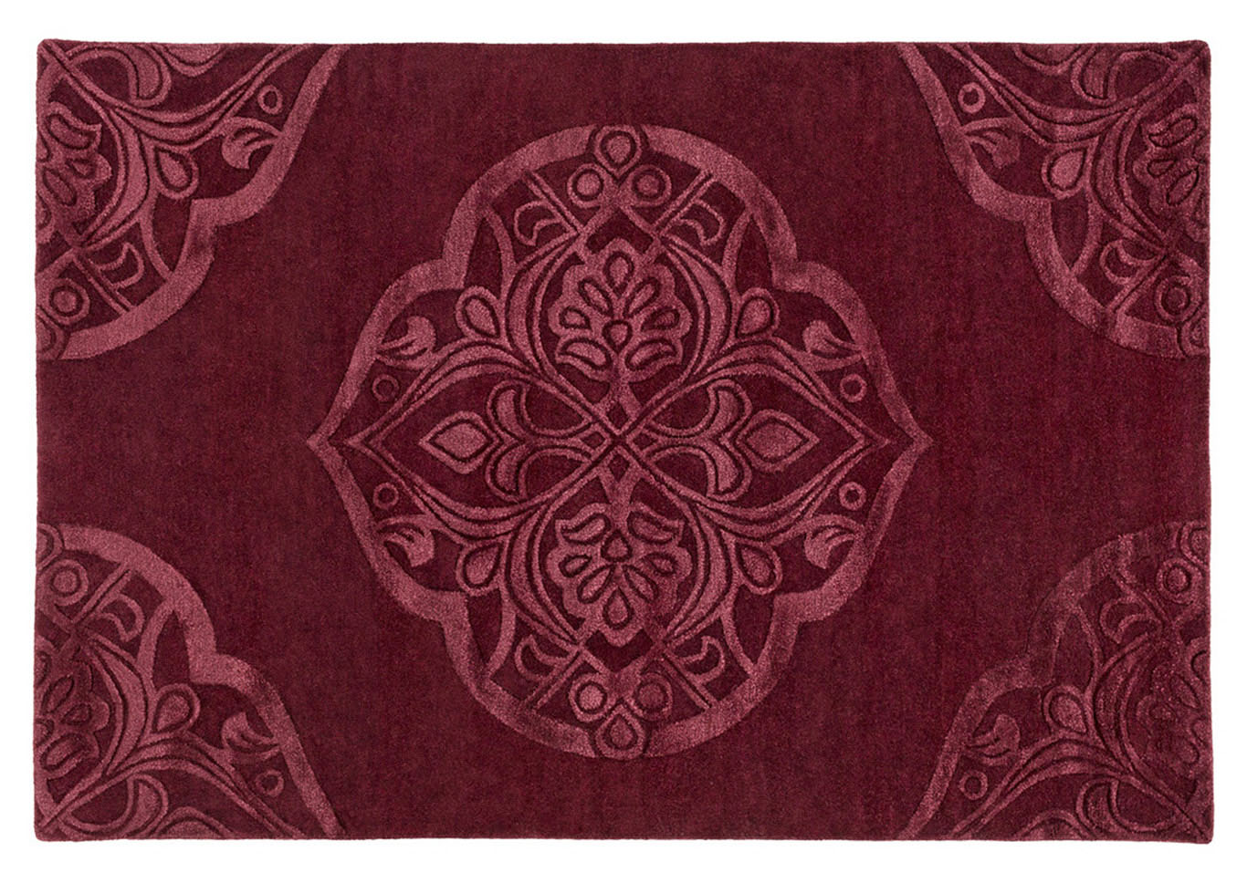 Antoinette Purple Area Rug,Surya