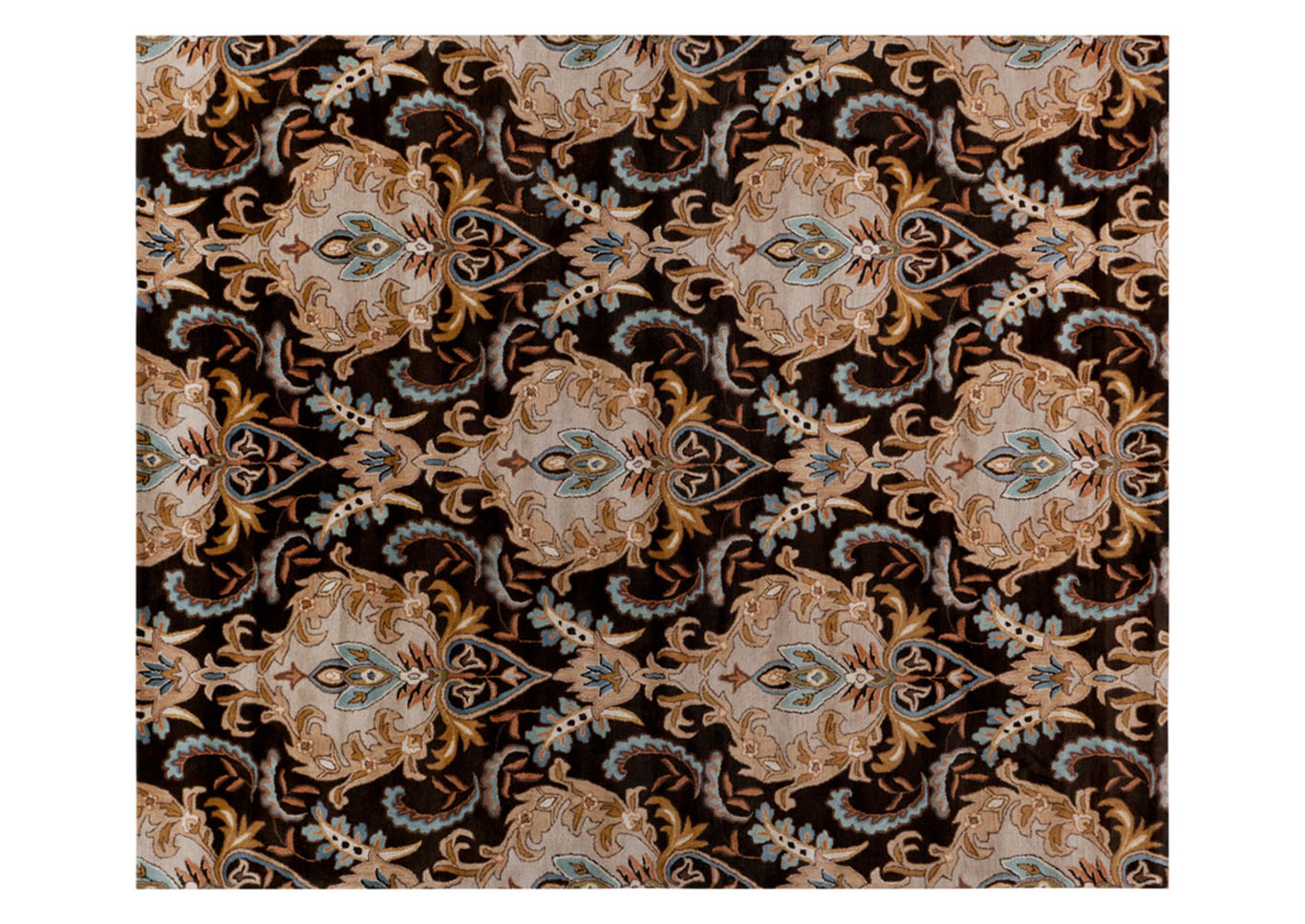 Aurora Black Area Rug,Surya