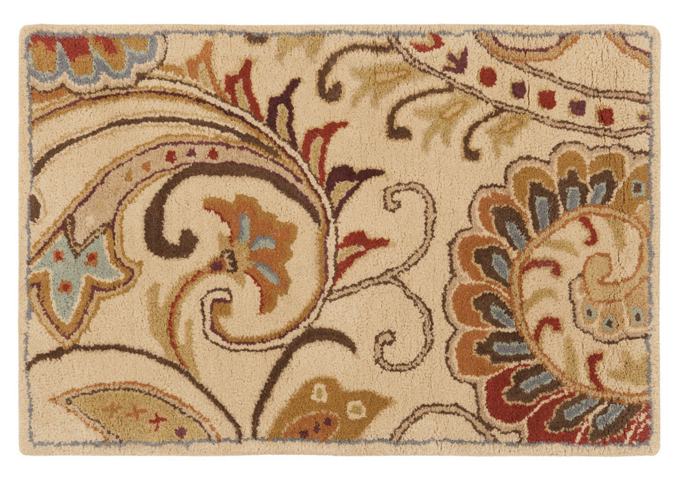 Aurora Neutral Area Rug,Surya
