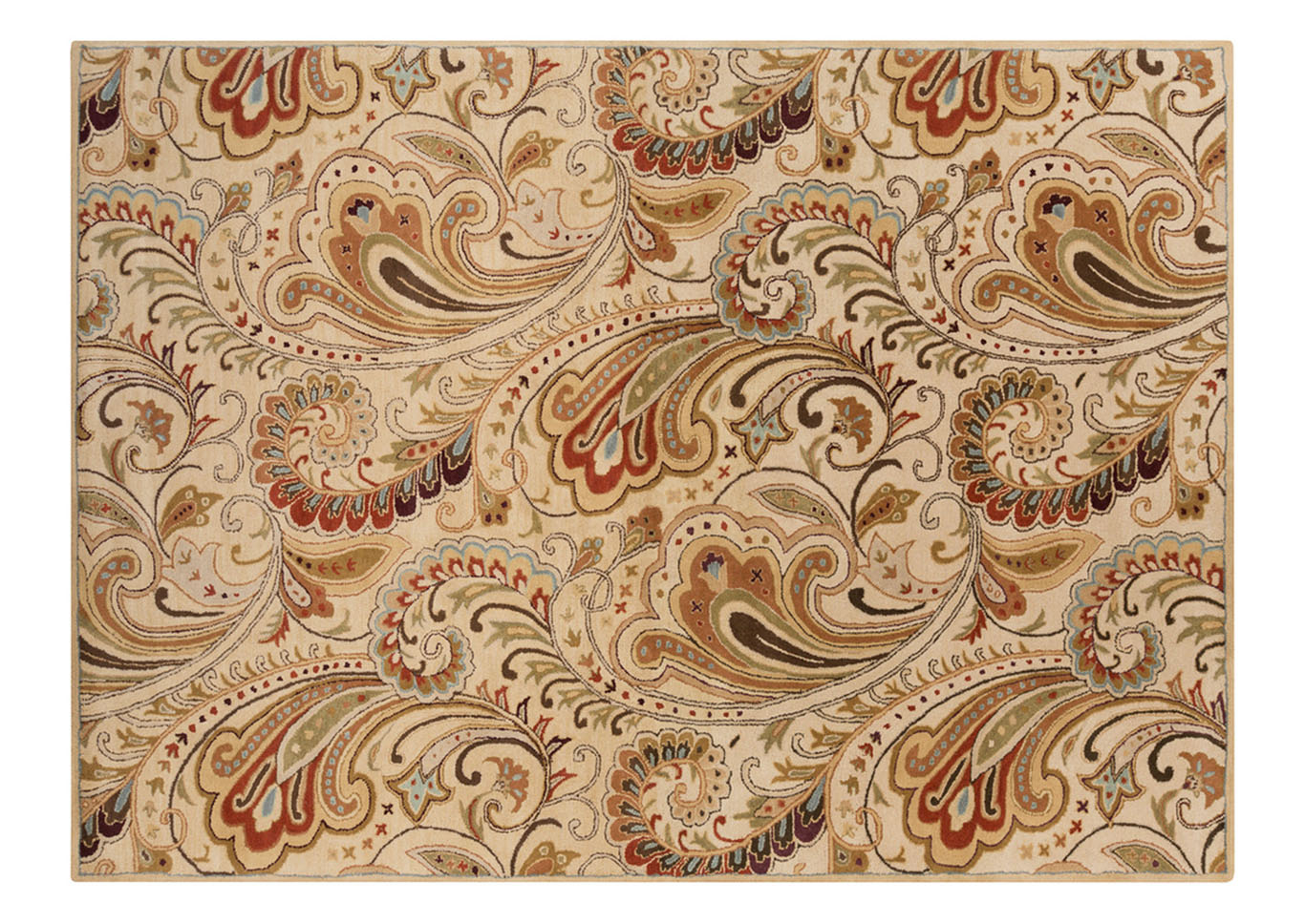 Aurora Neutral Area Rug,Surya