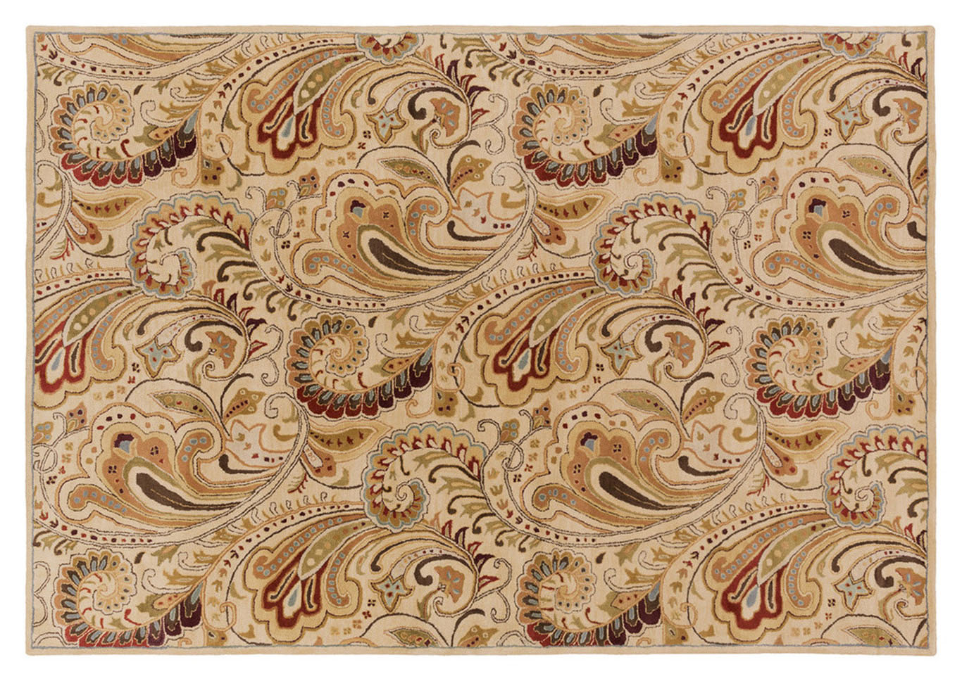 Aurora Neutral Area Rug,Surya