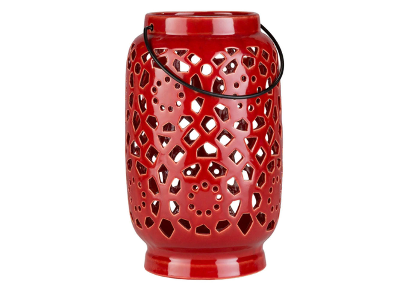 Avery Terracotta Lantern,Surya
