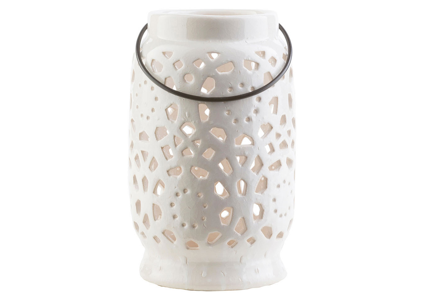 Avery White Lantern,Surya