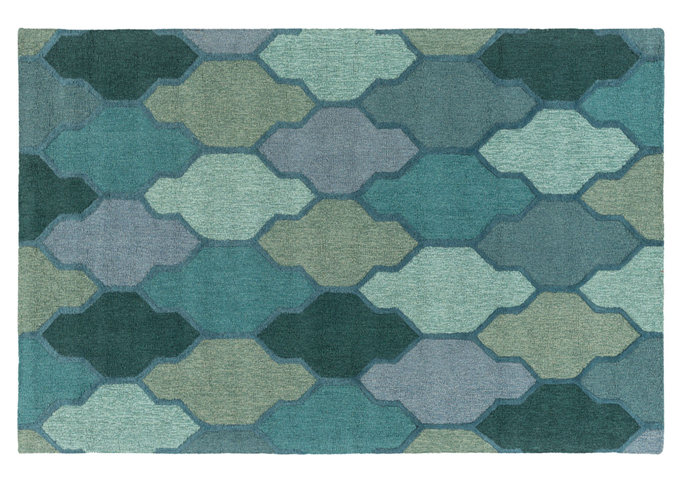 Pollack Green Area Rug,Surya