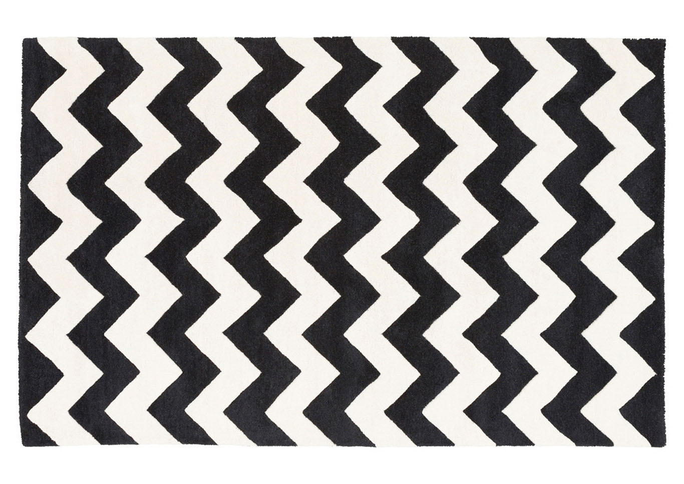 Transit Black & White Area Rug,Surya