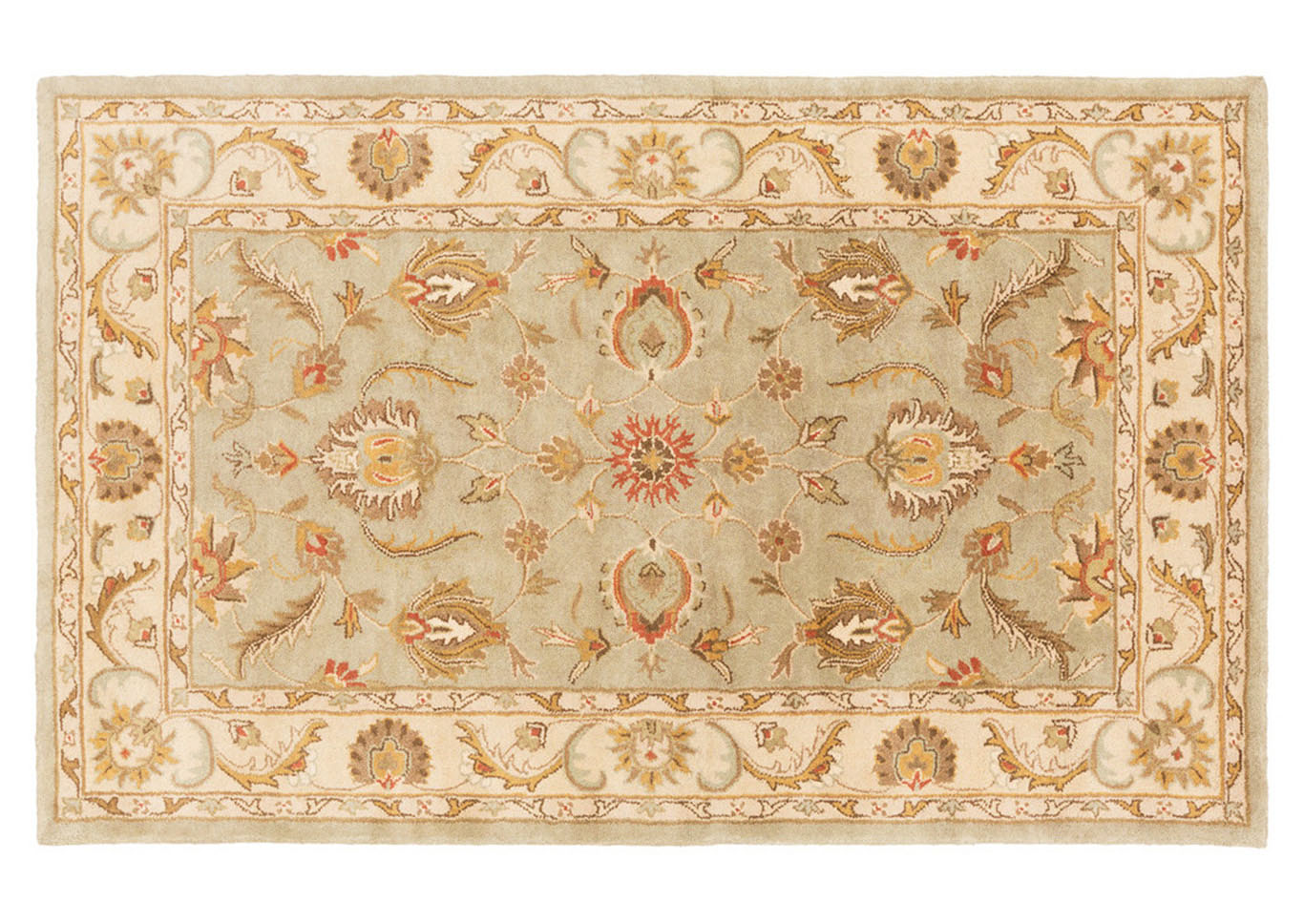 Oxford Green Area Rug,Surya