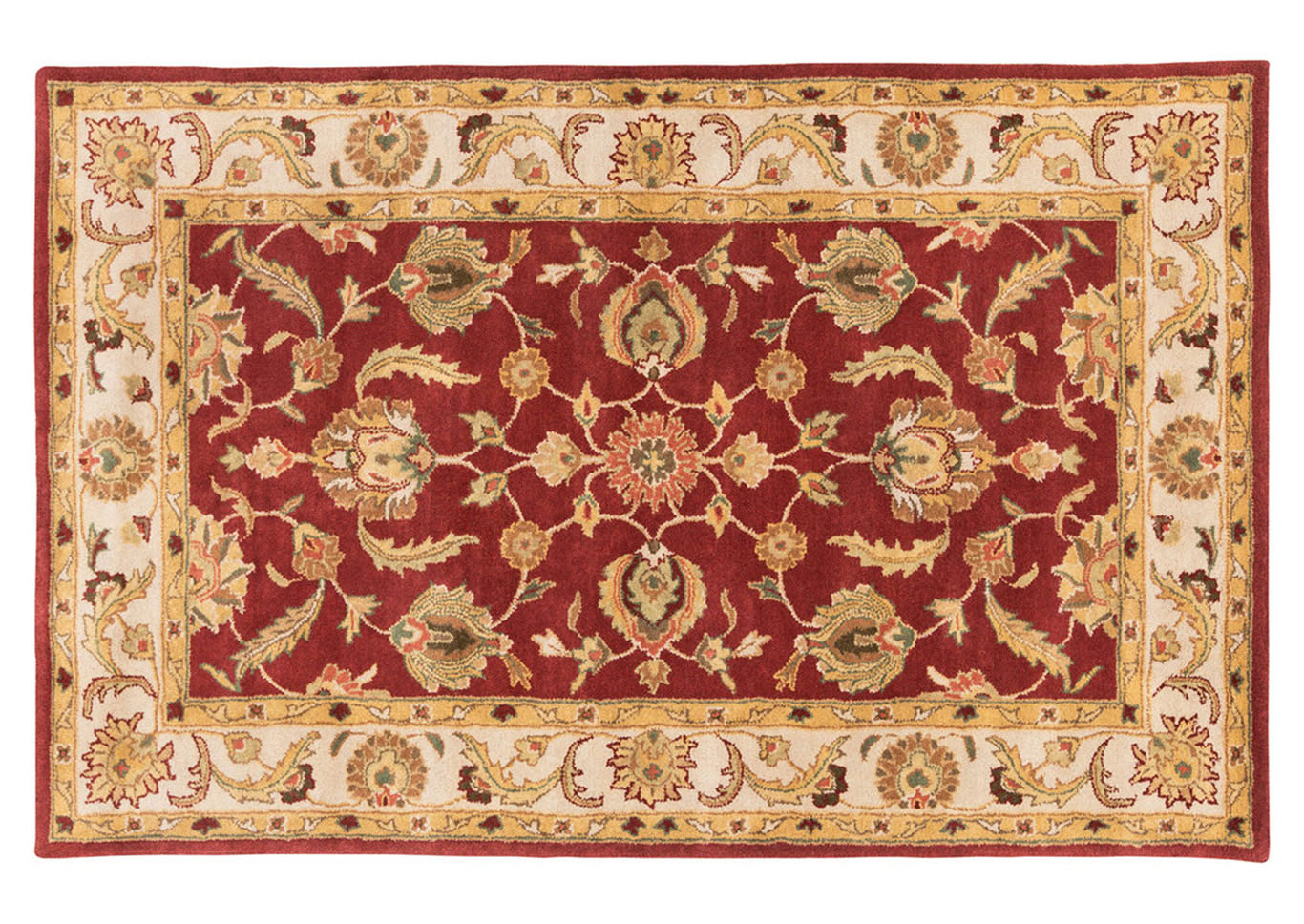 Oxford Red Area Rug,Surya
