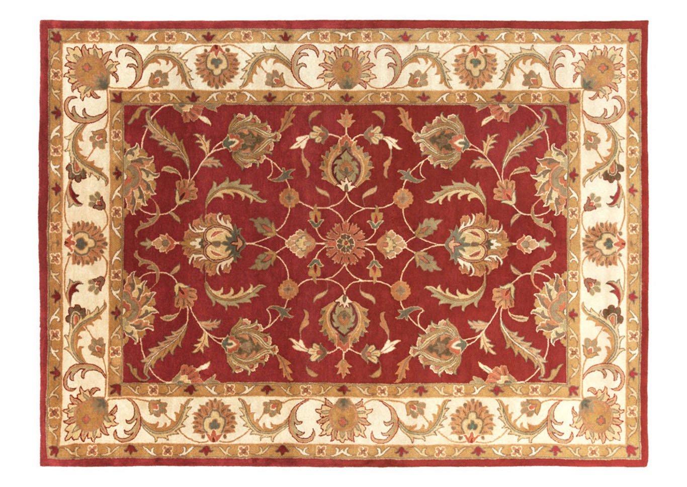 Oxford Red Area Rug,Surya