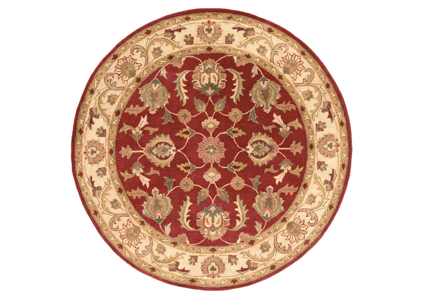 Oxford Red Area Rug,Surya