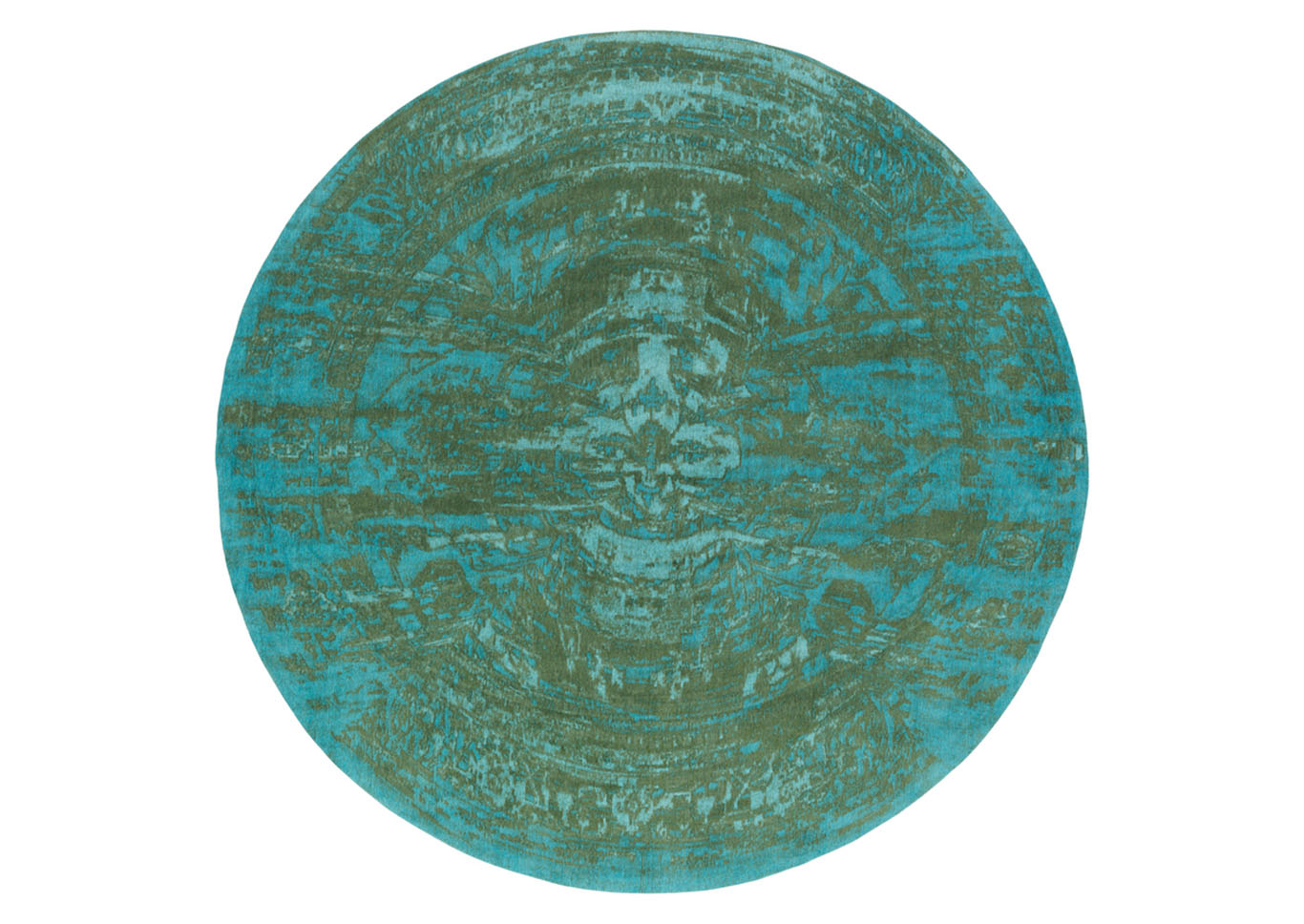 Elegant Green Area Rug,Surya