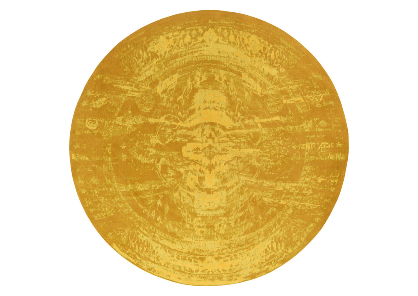 Elegant Yellow Area Rug,Surya