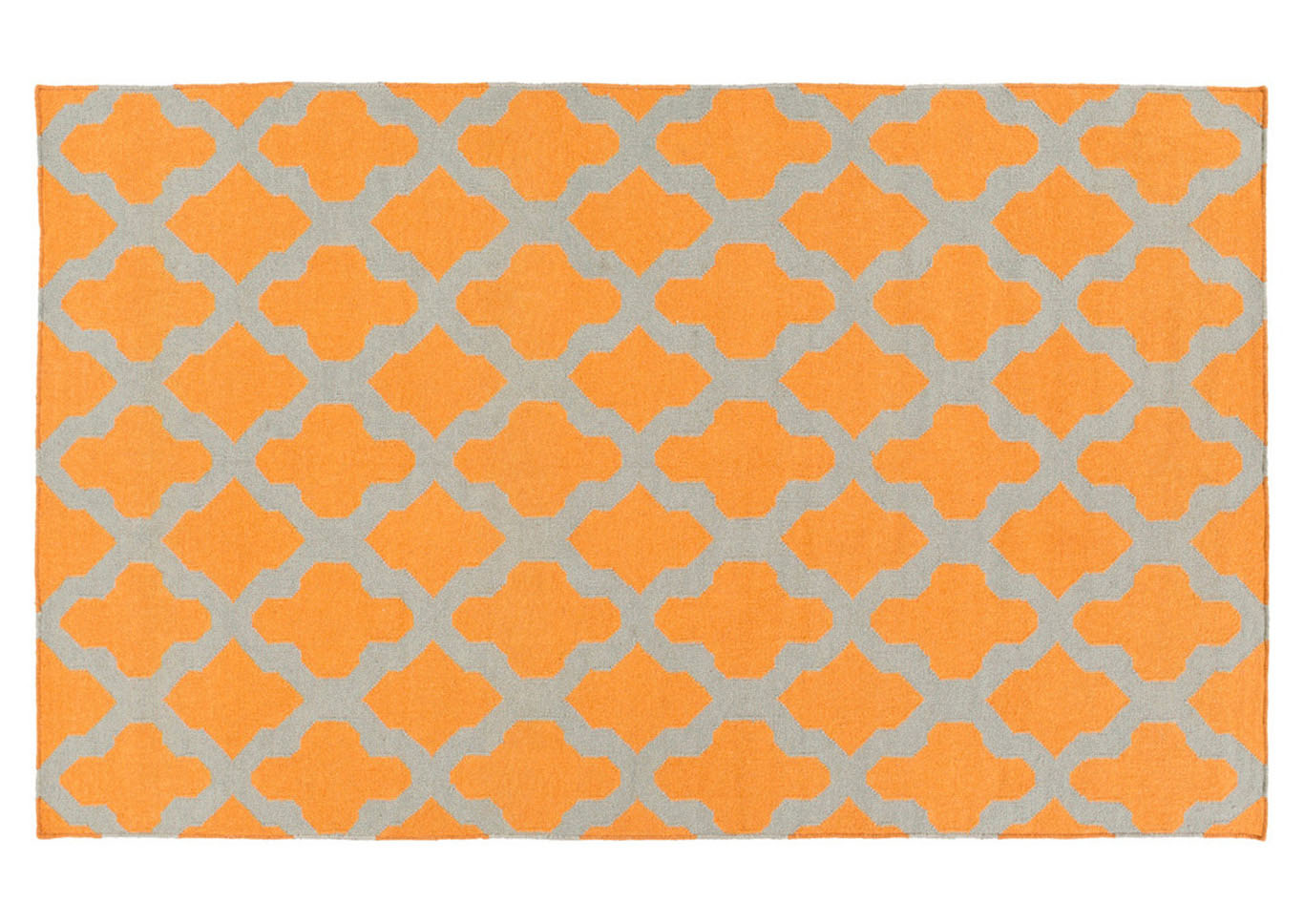 York Orange Area Rug,Surya