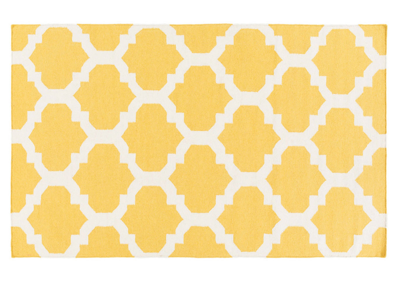 York Yellow Area Rug,Surya