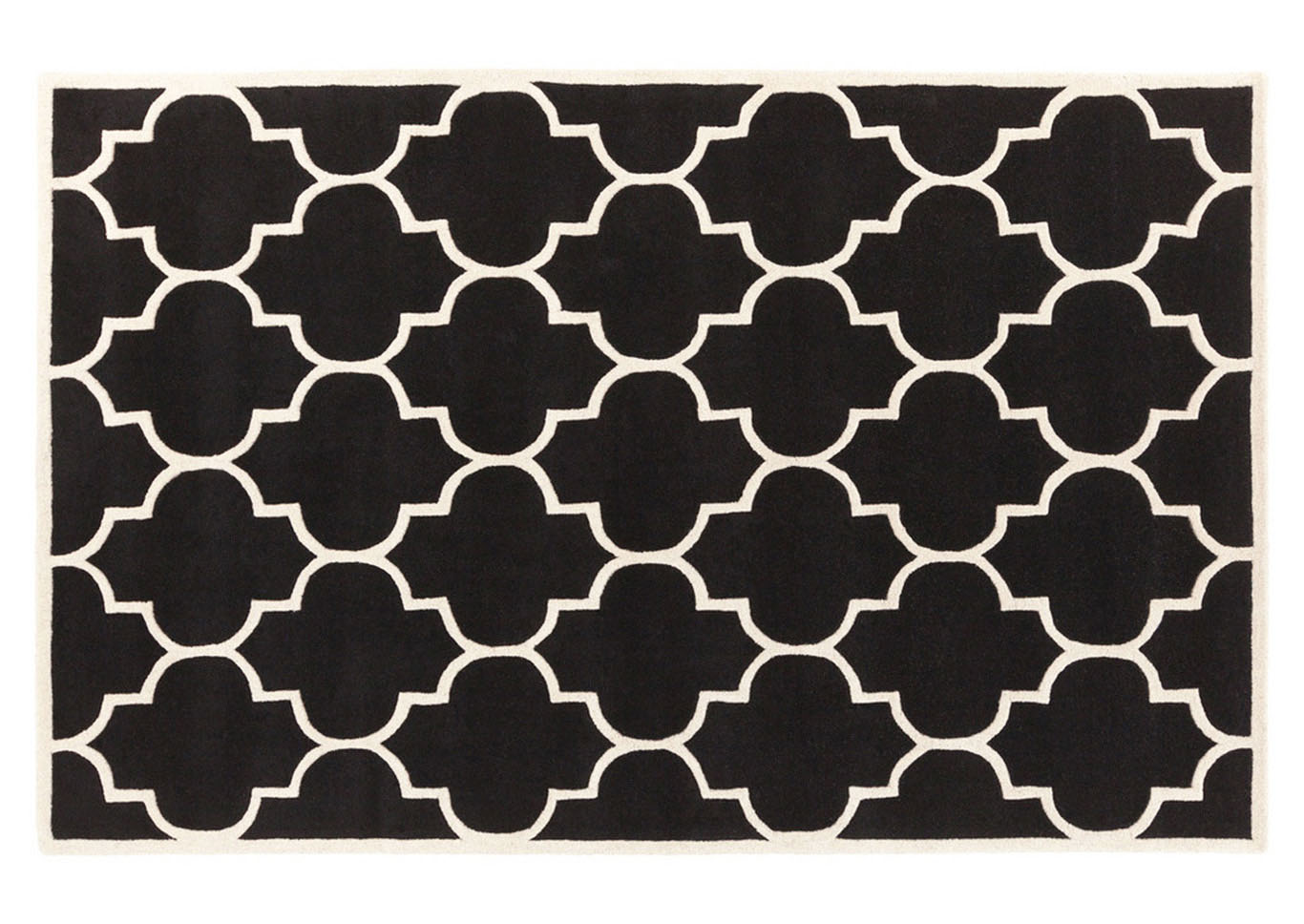 Transit Black Area Rug,Surya