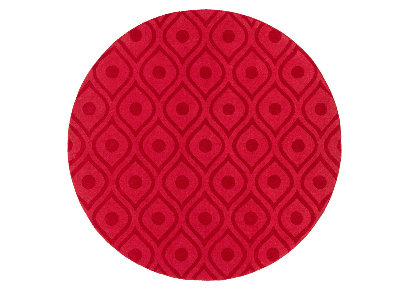 Central Park Red Area Rug,Surya