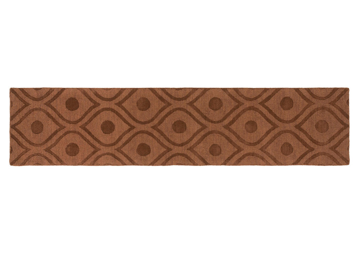 Central Park Brown Runner,Surya