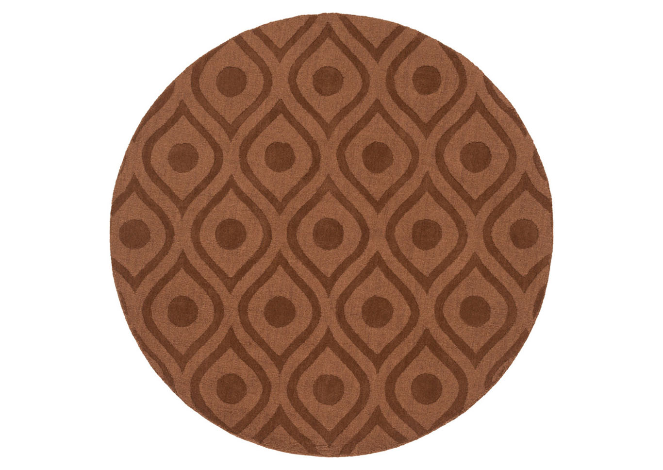 Central Park Brown Area Rug,Surya