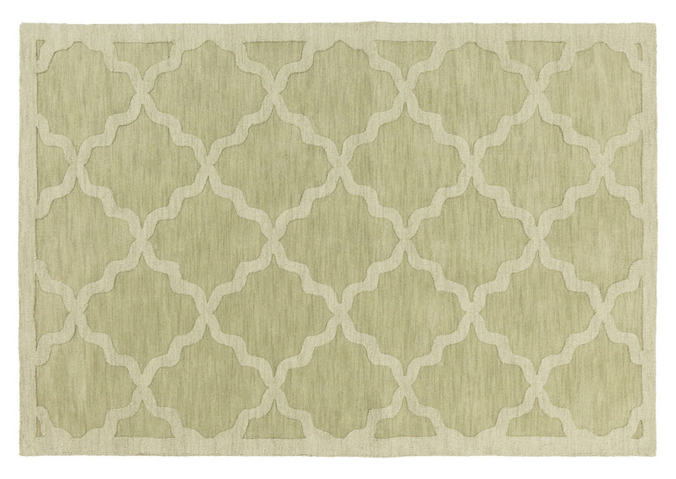 Central Park Green Area Rug,Surya