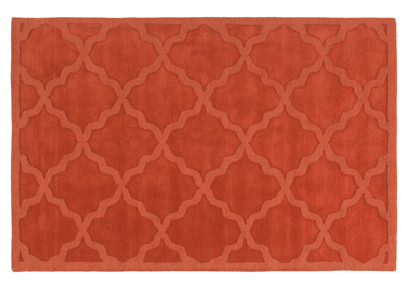 Central Park Orange Area Rug,Surya