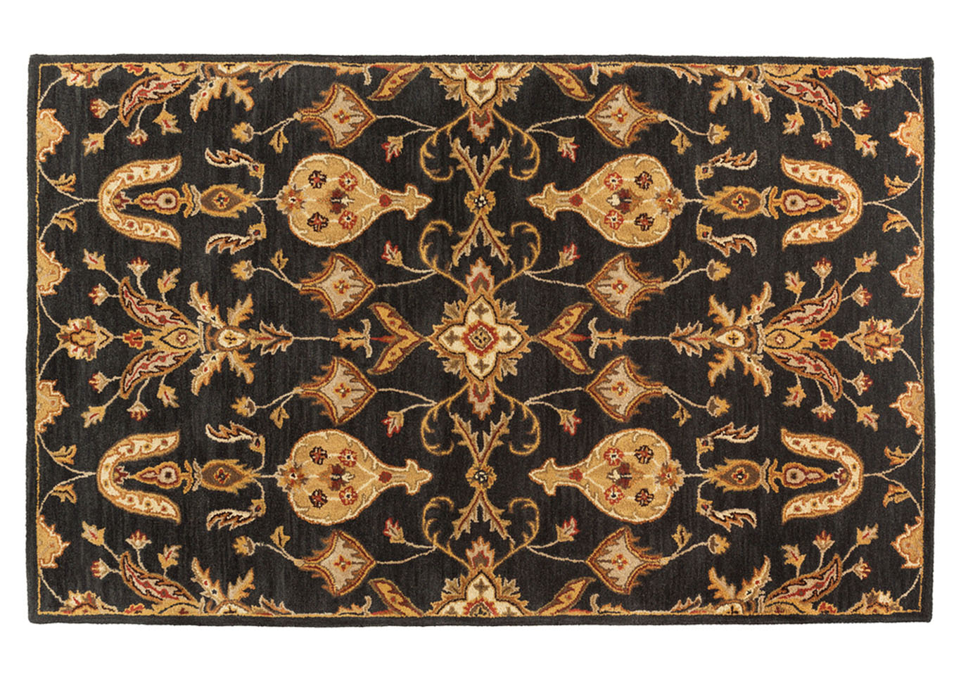Middleton Black Area Rug,Surya