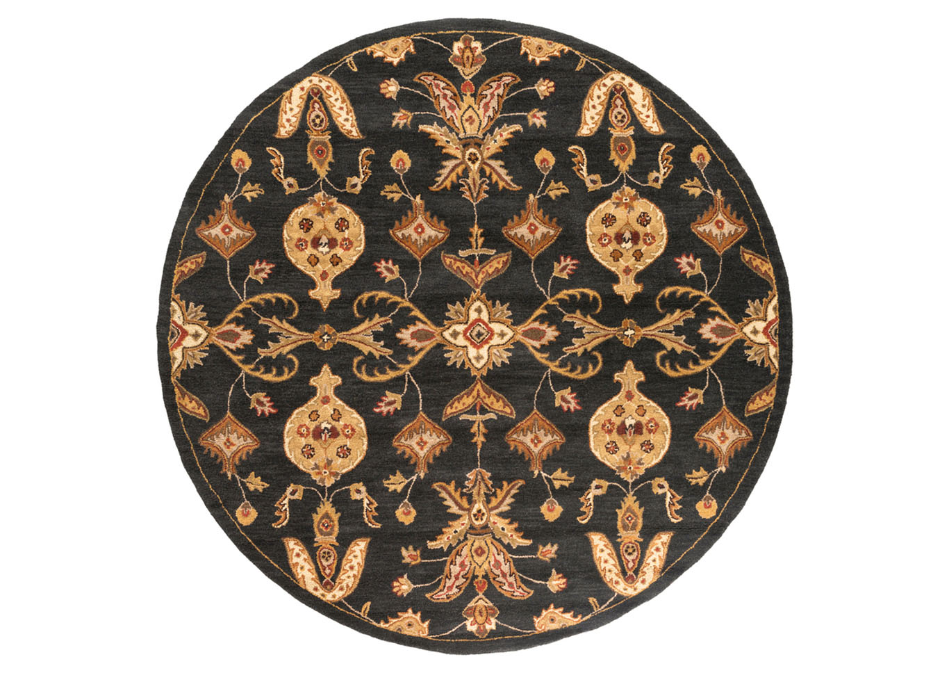 Middleton Black Area Rug,Surya
