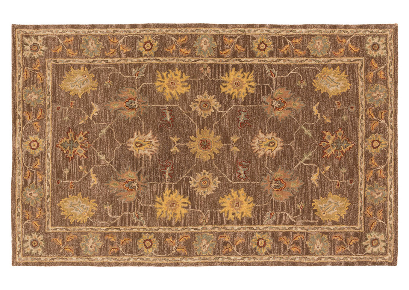 Middleton Brown Area Rug,Surya
