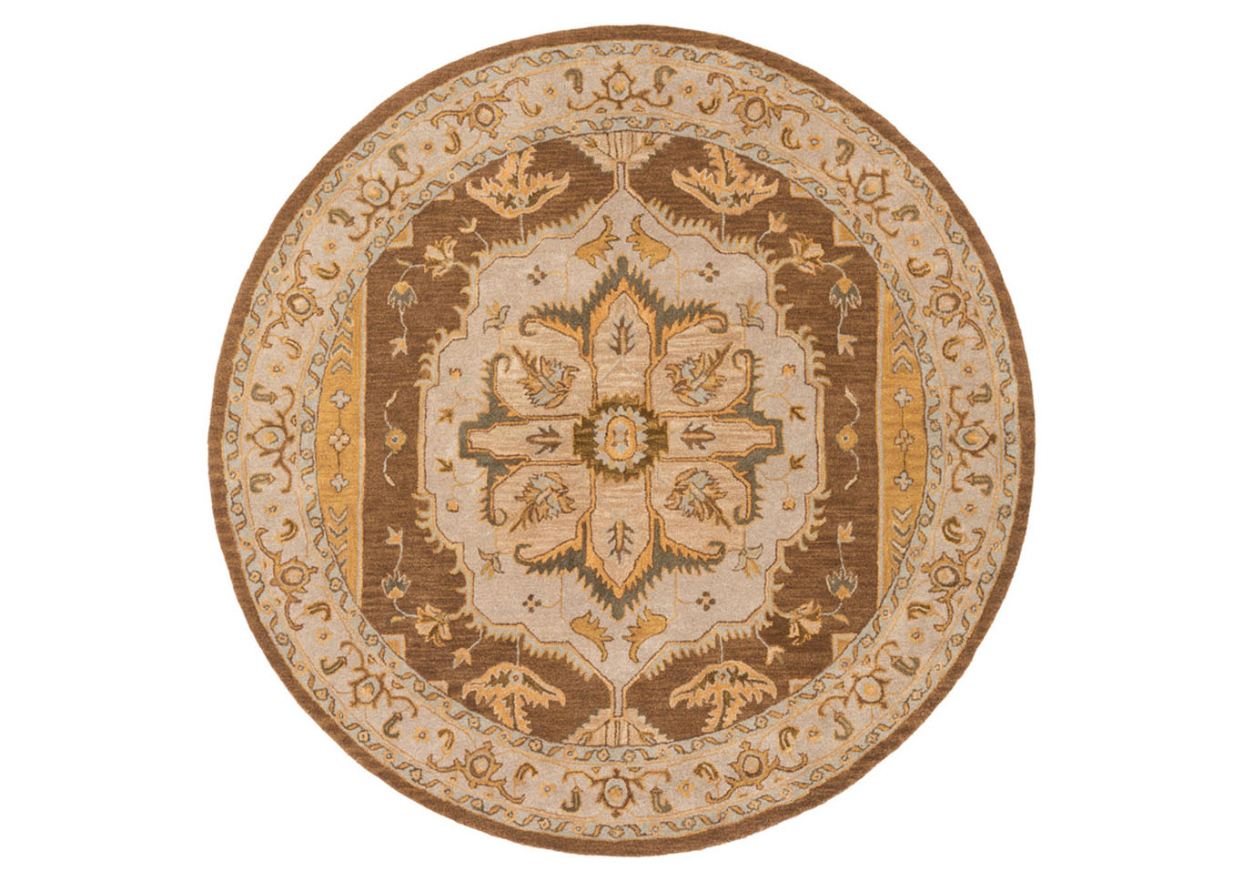 Middleton Brown Area Rug,Surya