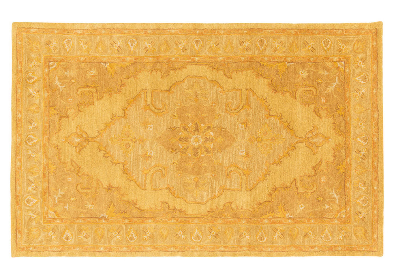 Middleton Yellow Area Rug,Surya
