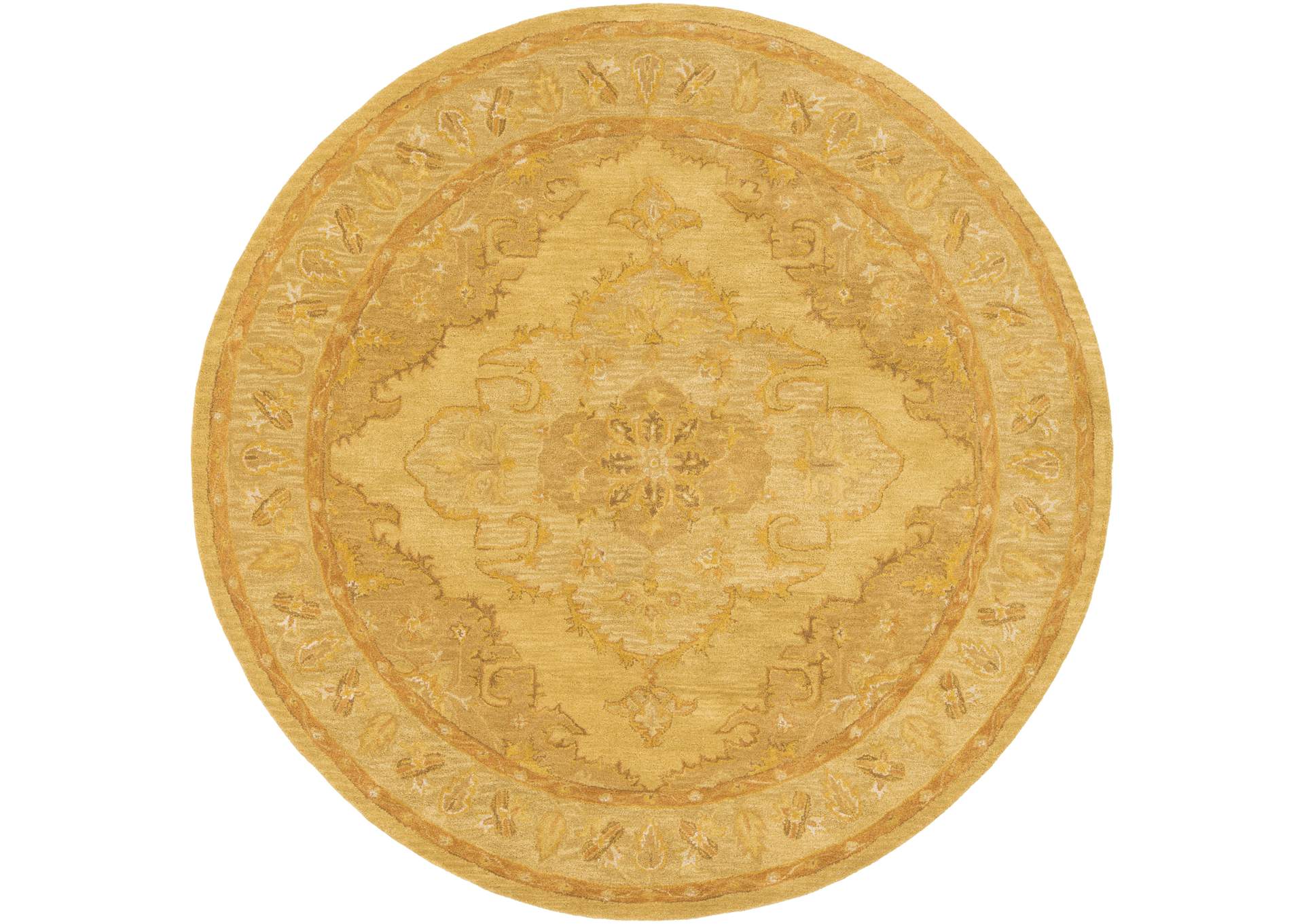 Middleton Yellow Area Rug,Surya