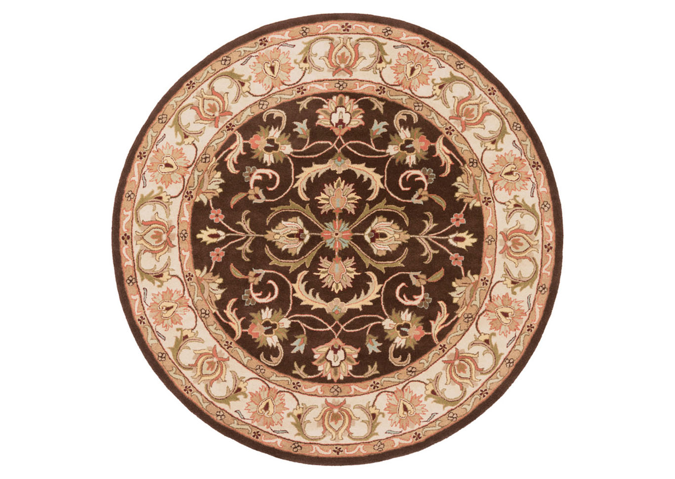 Oxford Brown Area Rug,Surya