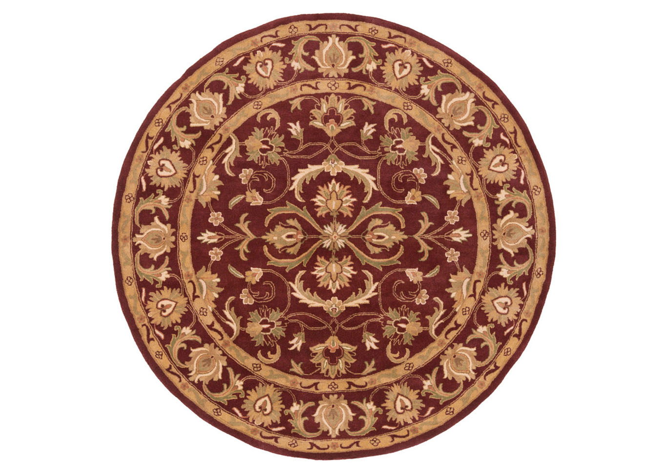 Oxford Red Area Rug,Surya