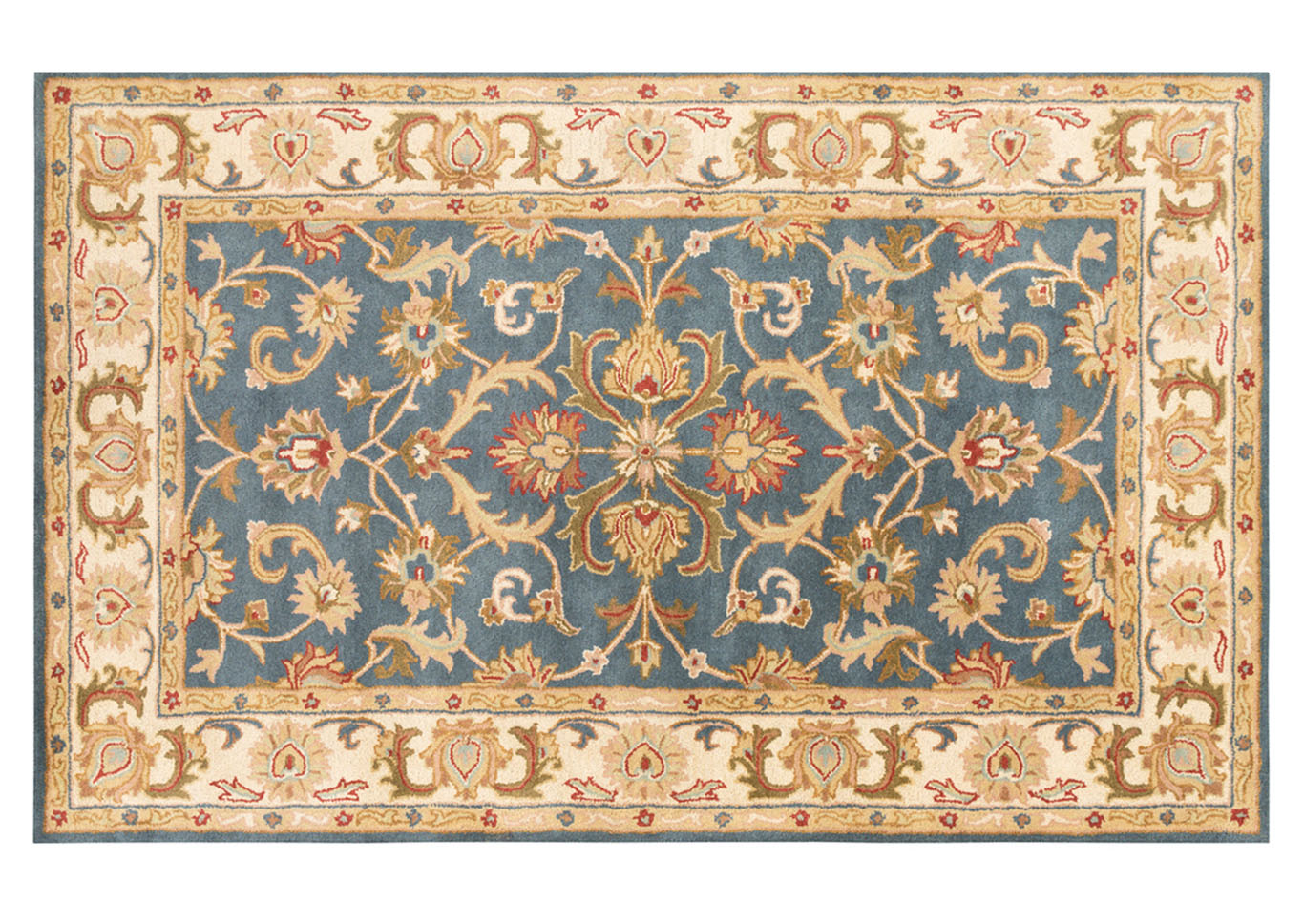 Oxford Blue Area Rug,Surya