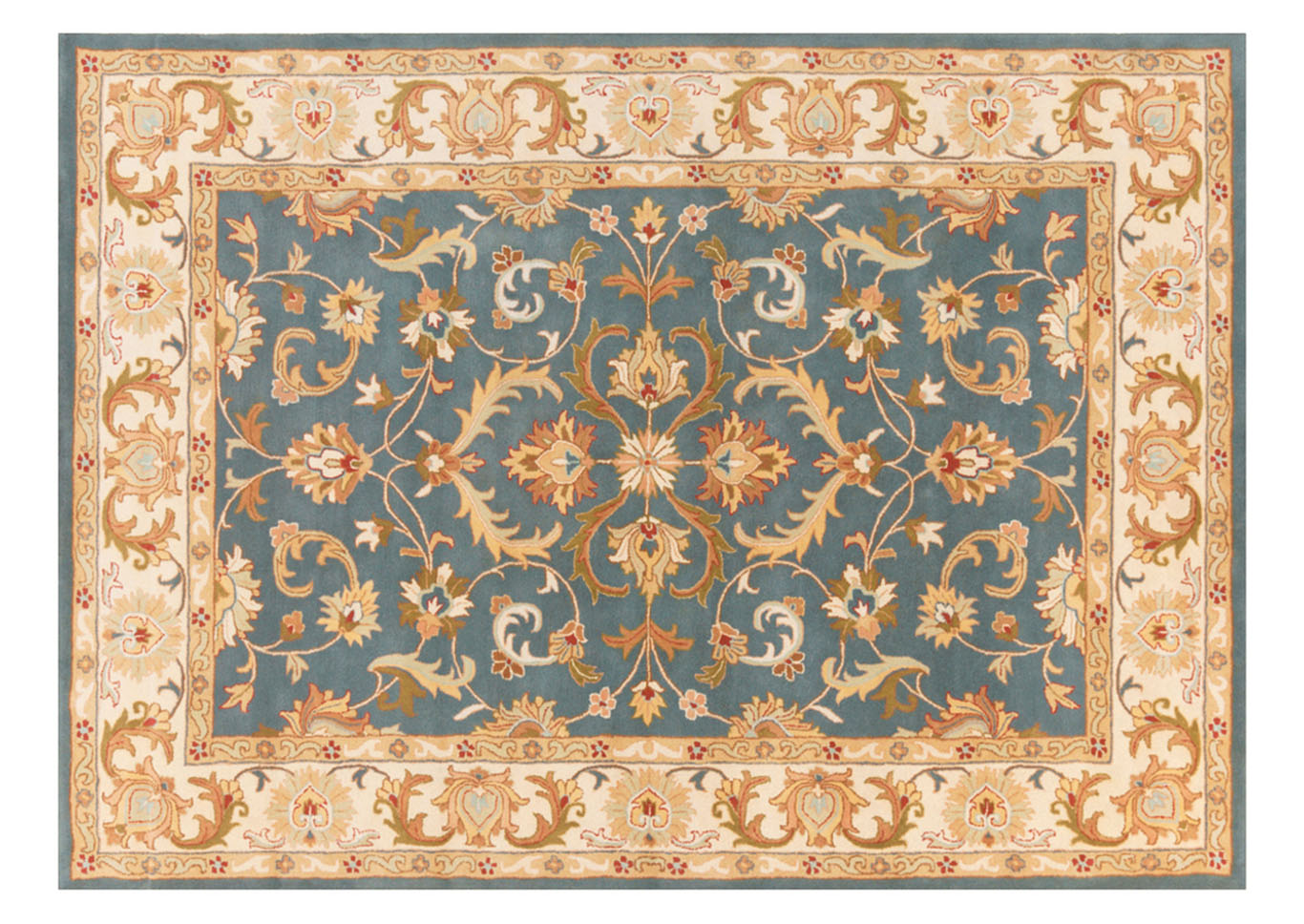 Oxford Blue Area Rug,Surya