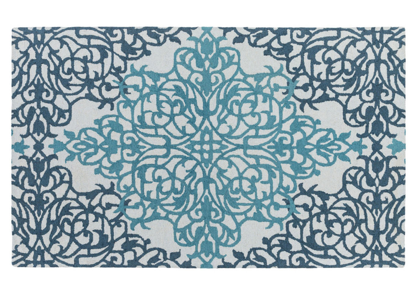 Hermitage Blue Area Rug,Surya