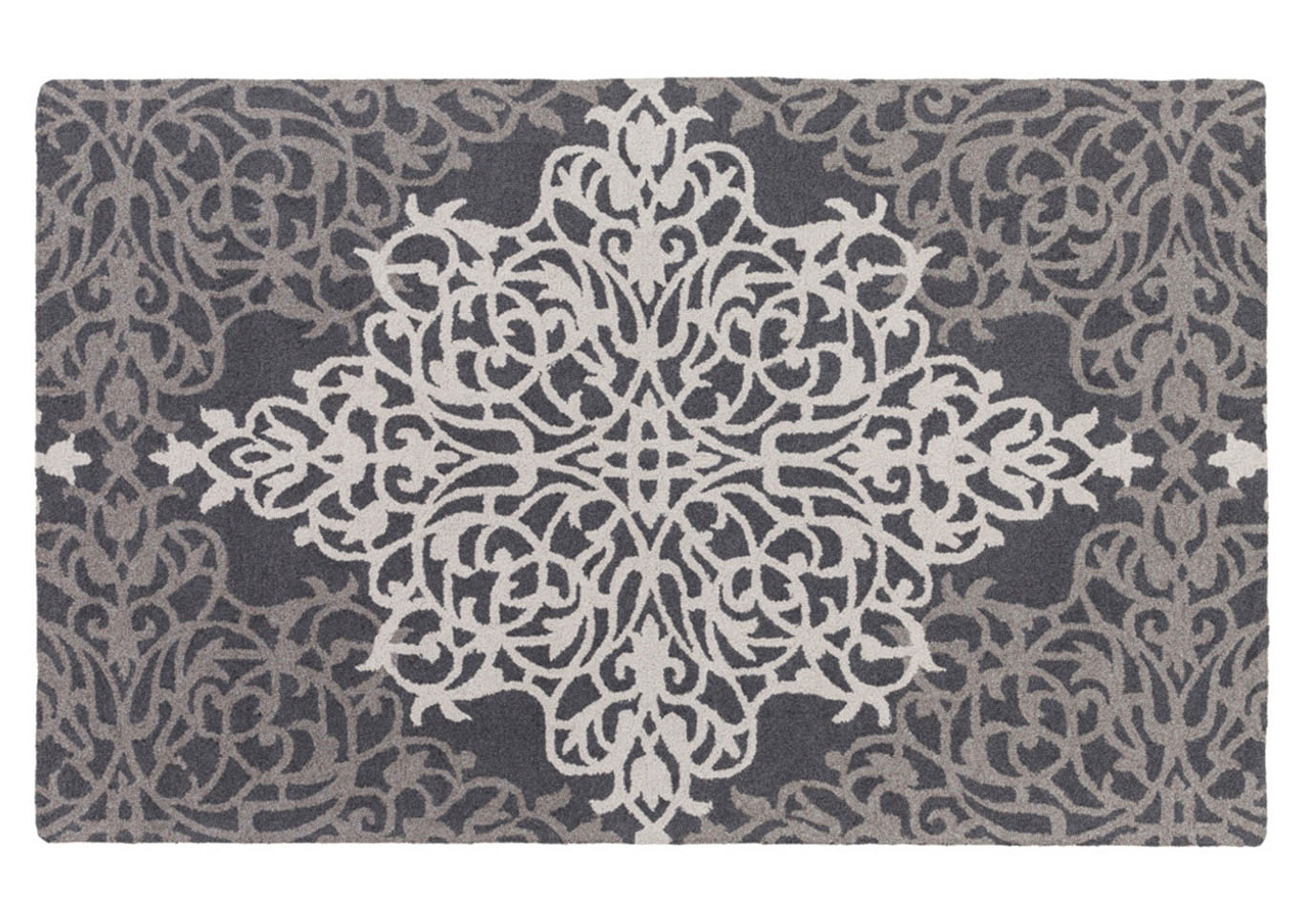 Hermitage Gray Area Rug,Surya