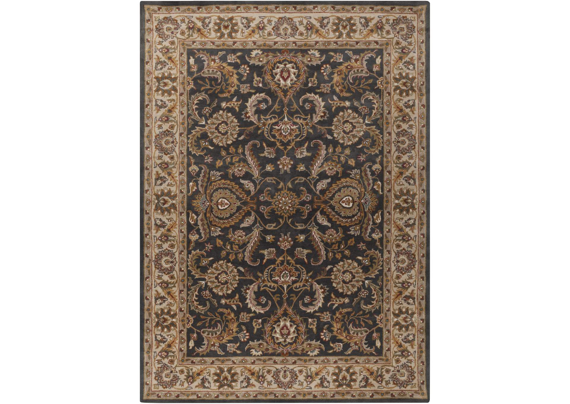 Middleton Black Area Rug,Surya