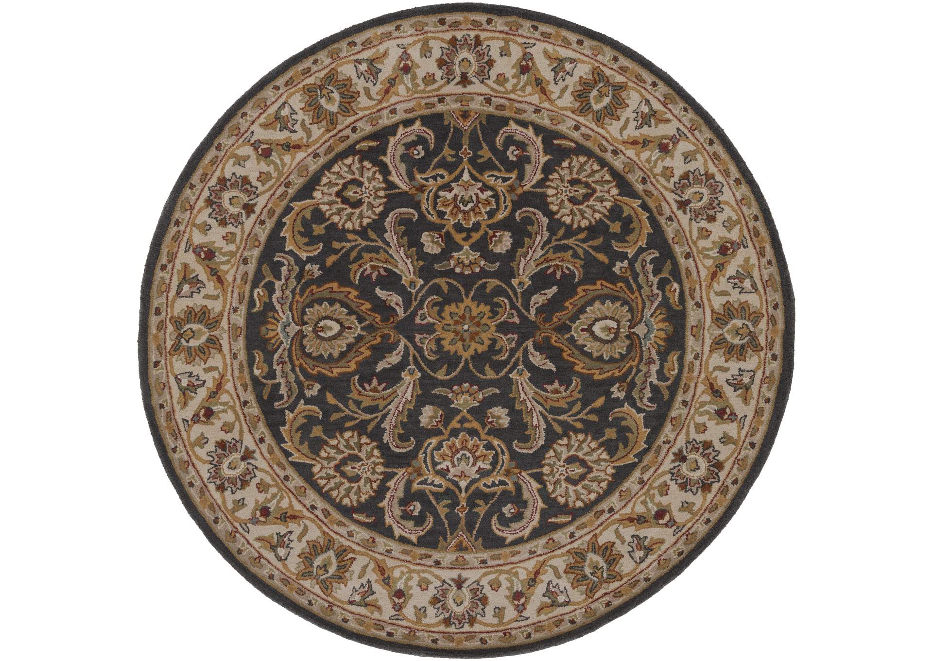 Middleton Black Area Rug,Surya