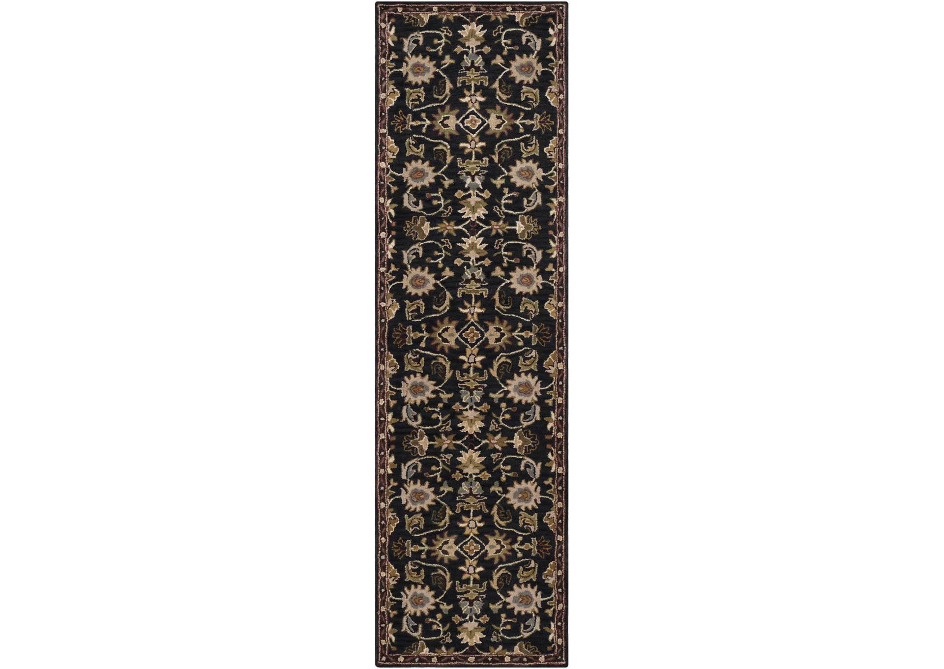 Middleton Black Runner,Surya