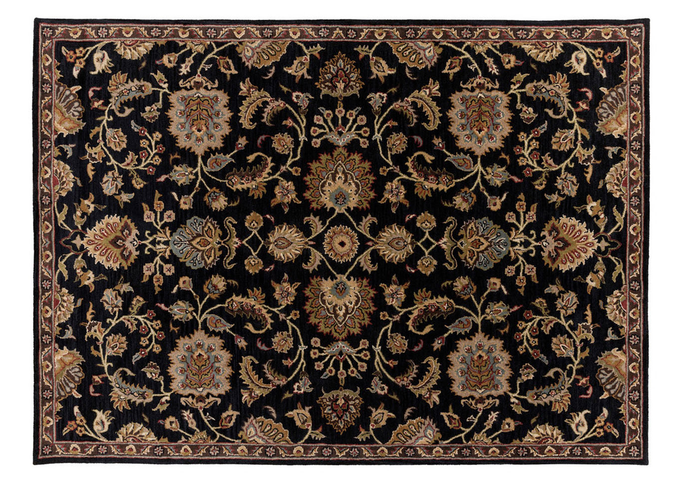 Middleton Black Area Rug,Surya