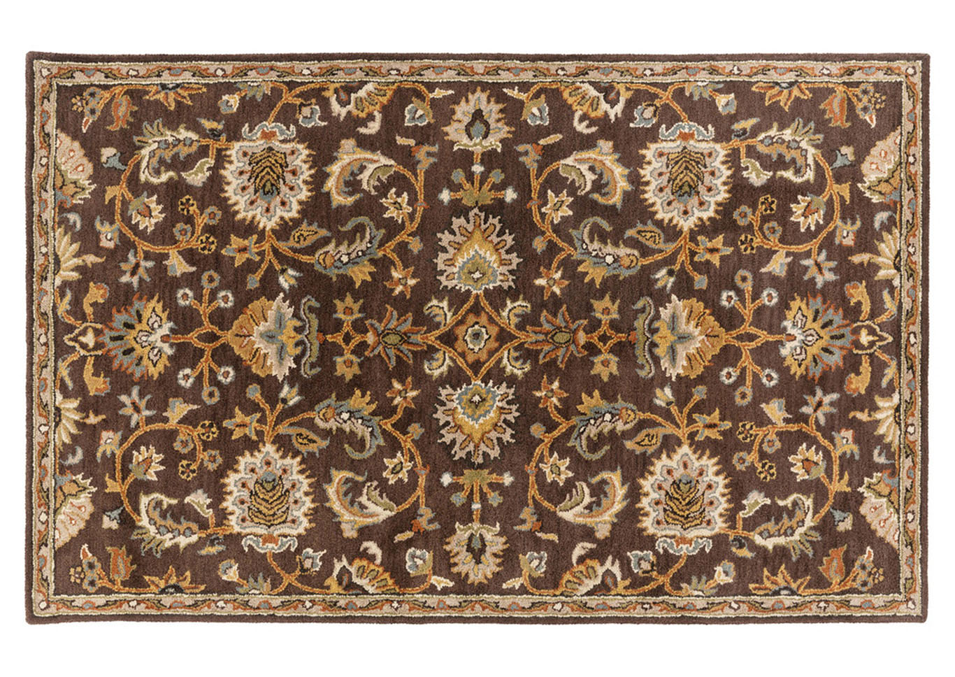 Middleton Brown Area Rug,Surya