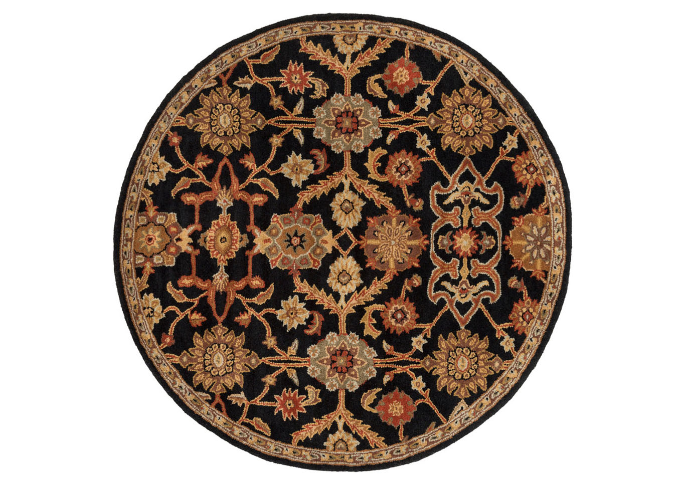 Middleton Black Area Rug,Surya