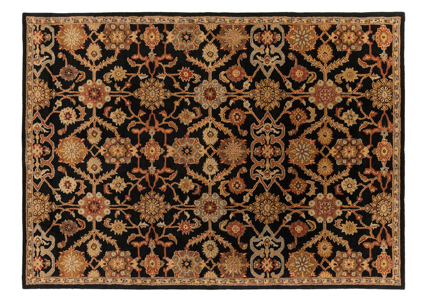 Middleton Black Area Rug,Surya