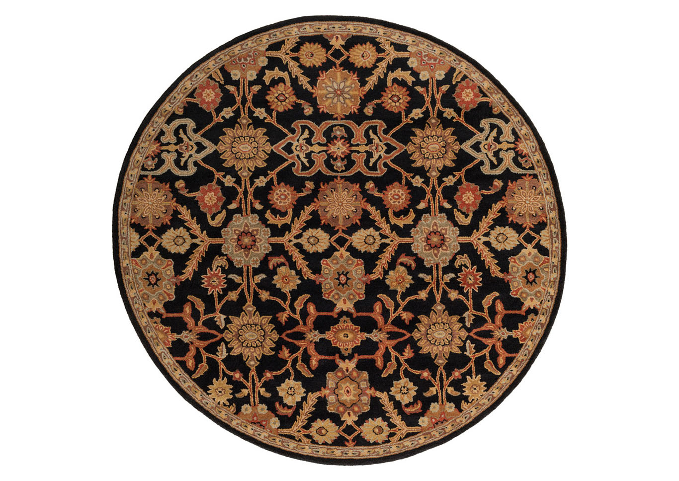 Middleton Black Area Rug,Surya