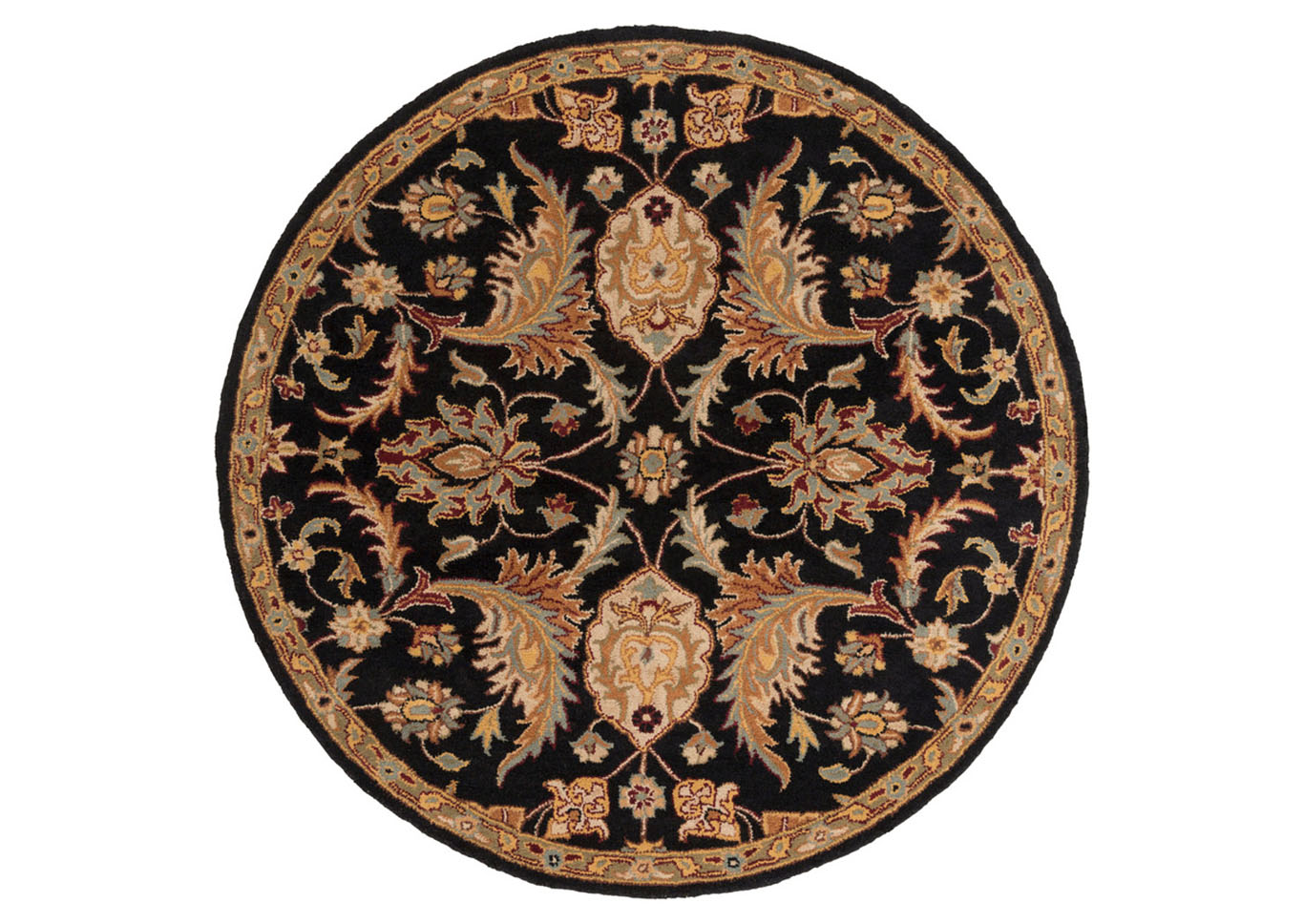 Middleton Black Area Rug,Surya