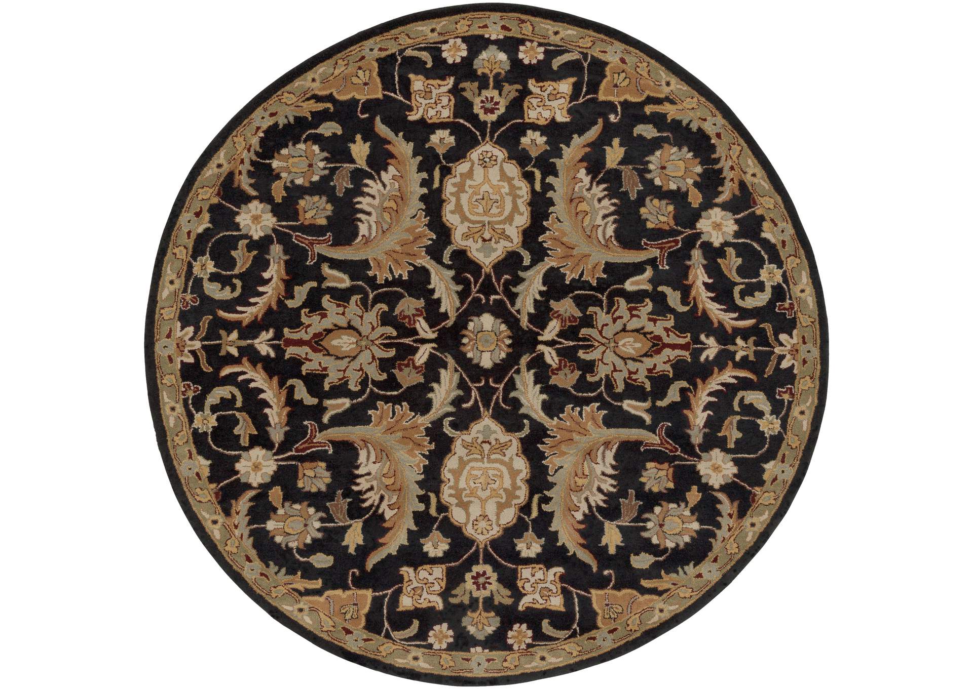 Middleton Black Area Rug,Surya